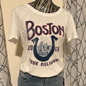 True Religion Boston T Shirt Special Edition Size Large Women